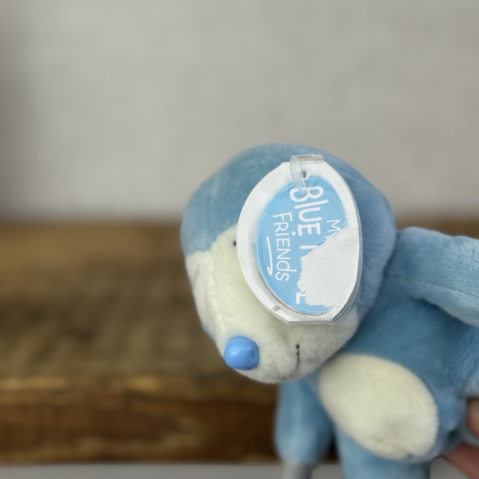 Blue Nose Friends Sonny #12 - Mini Blue Sloth Soft Toy Safari Animal 5"