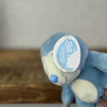 Blue Nose Friends Sonny #12 - Mini Blue Sloth Soft Toy Safari Animal 5"