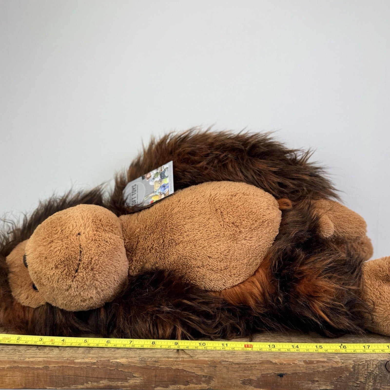 Jellycat Olaf The Orangutan Monkey Soft Plush Toy Very Large Big Retired 22"