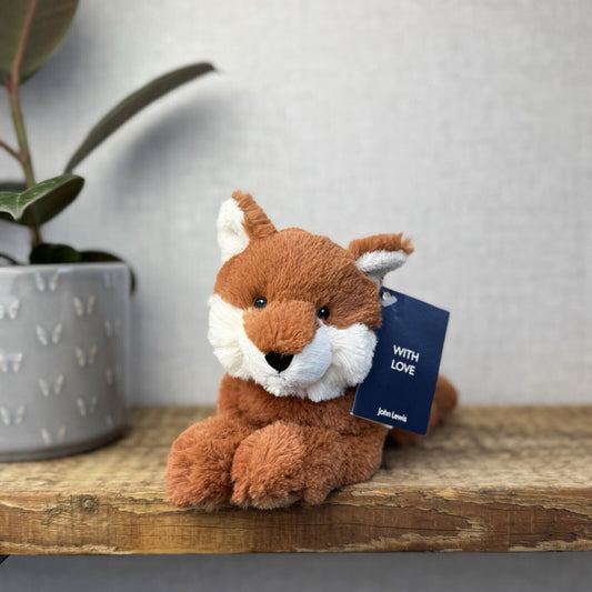 John Lewis Otto Fox - Christmas Advert Plush - Beanie Fox (Jellycat Collab)