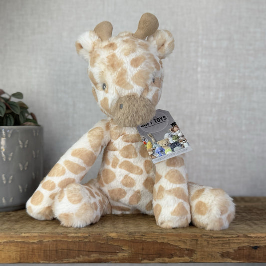 Mamas and Papas Geoffrey Giraffe - Welcome To The World Soft Toy - Fluffy 12"