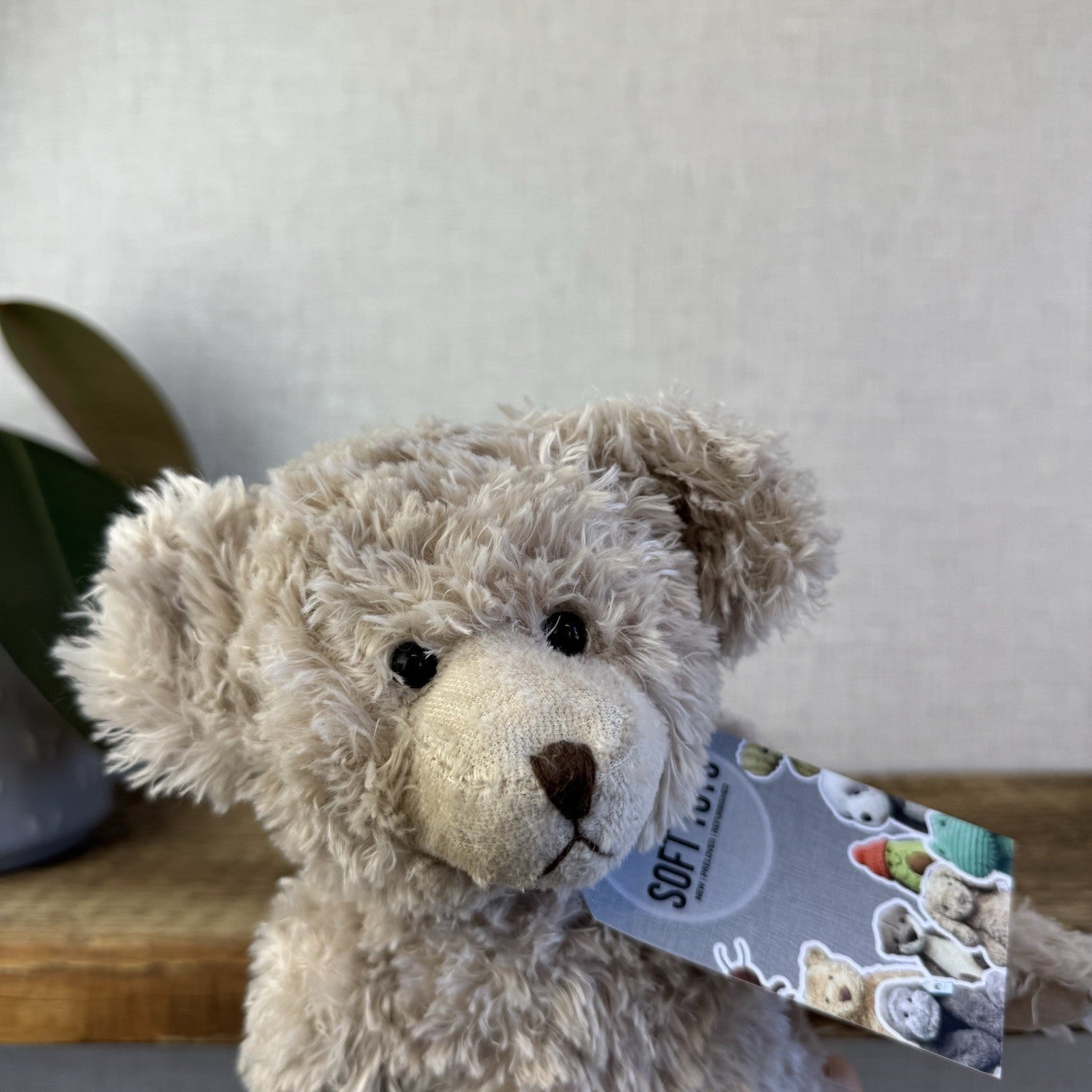 The Little White Company Bear - Traditional Beige Bear (Jellycat Collab) 10”