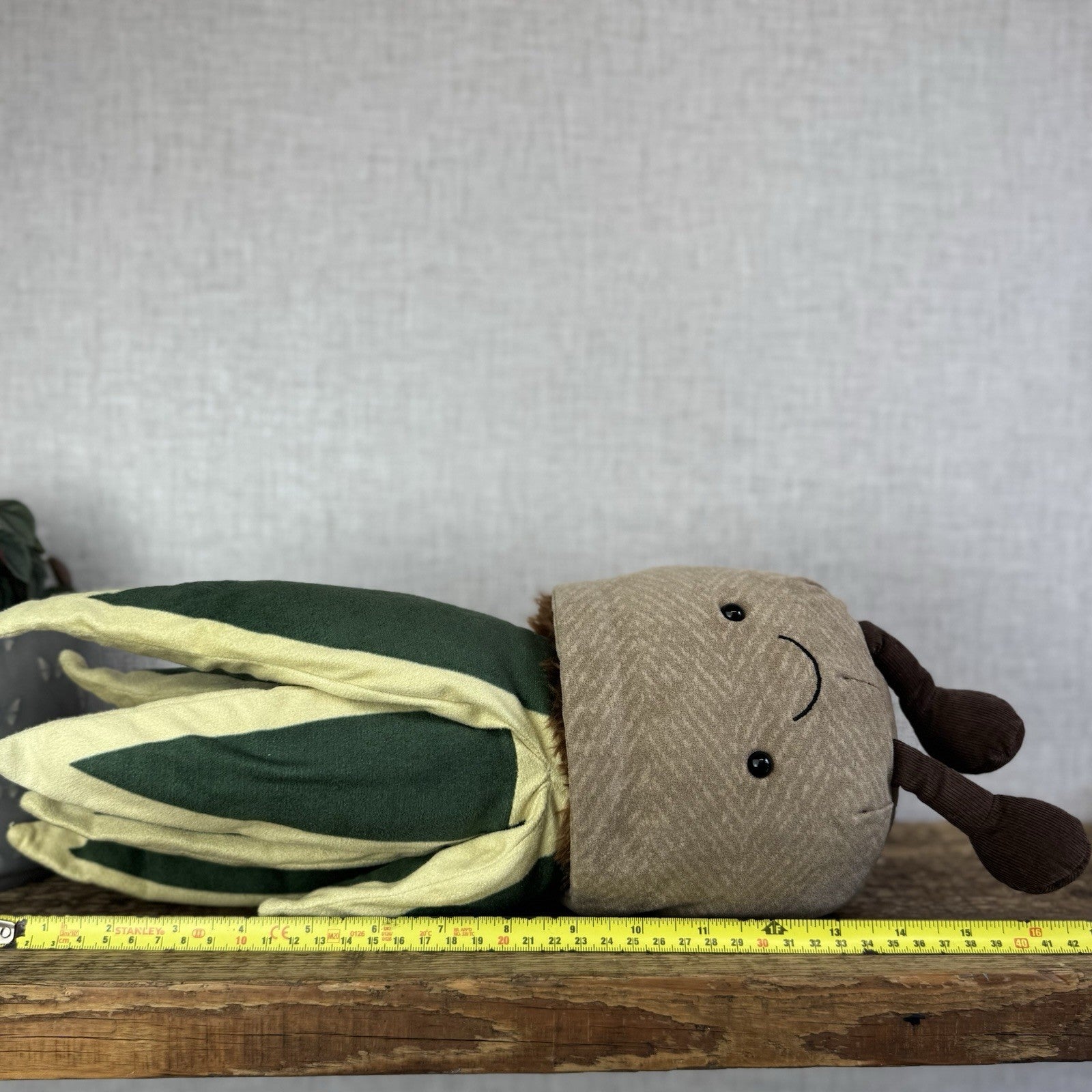 Jellycat Amuseable Snake Plant - Large Potted Succulent Soft Toy Plant 16" NWOT