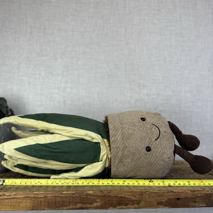 Jellycat Amuseable Snake Plant - Large Potted Succulent Soft Toy Plant 16" NWOT