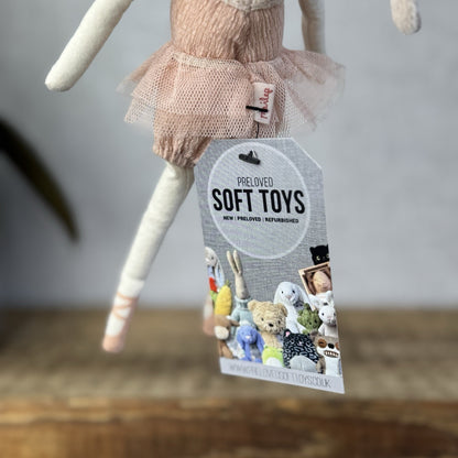 Maileg Dancing Ballerina Bunny Retired 2018 (No Tube) Retired Magnetic Hands 9”