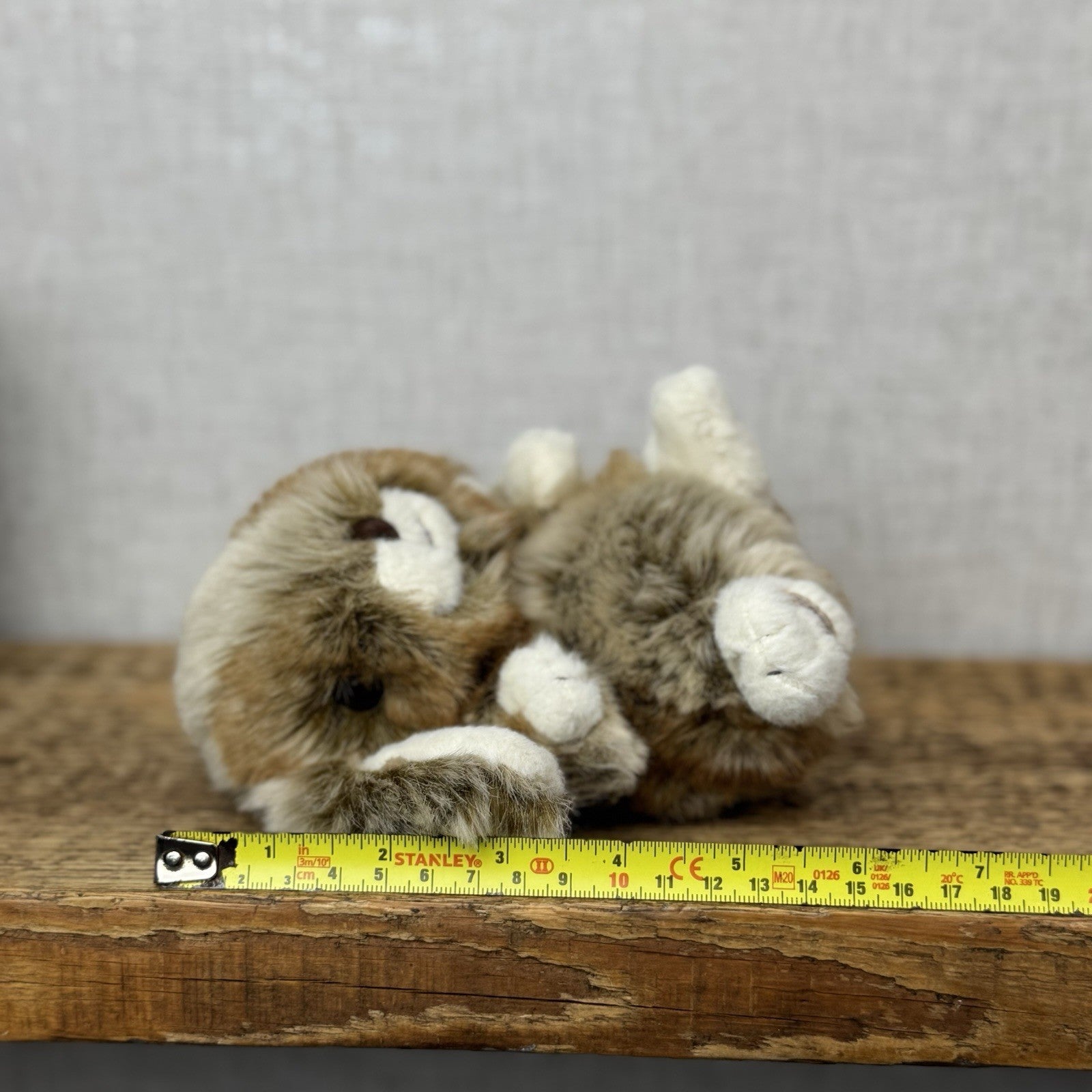 Barbara Bukowski Baby Graham Bunny Rabbit - Soft Toy Kanini Tiny Brown Mix Bunny