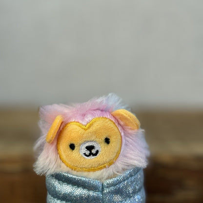 Squishmallow Squishville - Leonardo Lion Mini In Jacket (Multi Buy Discount)