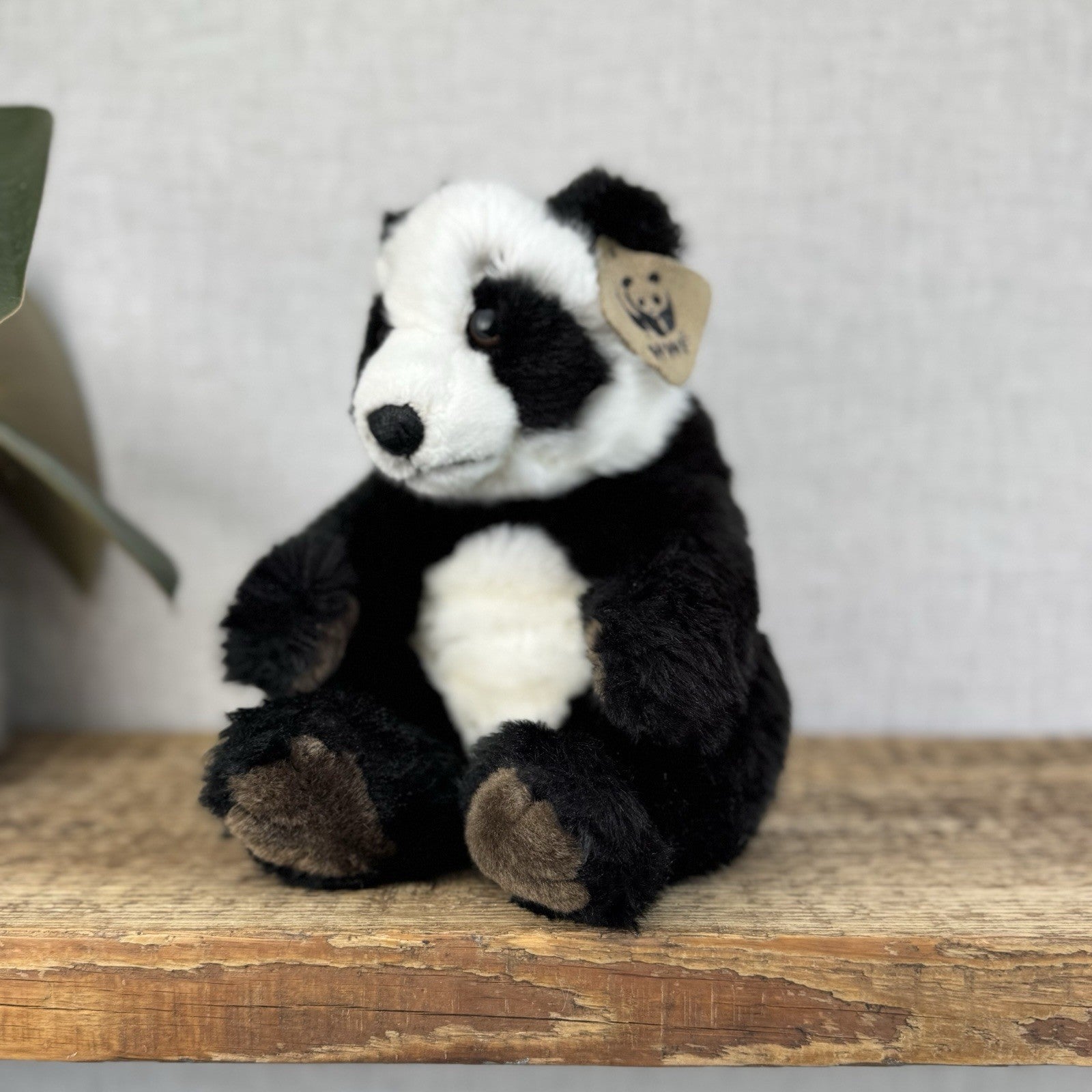 WWF Anna Club Plush Panda - Small Vintage Panda Soft Toy Beanie Super Fluffy 10”