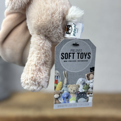 Jellycat Smudge Bunny Soother - Smudge Comforter Soft Toy Peachy Bunny Soother