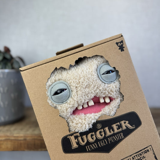 Fuggler Gaptooth McGoo - Snuggler Edition Beige Fuggler Gap Teeth Rare Box
