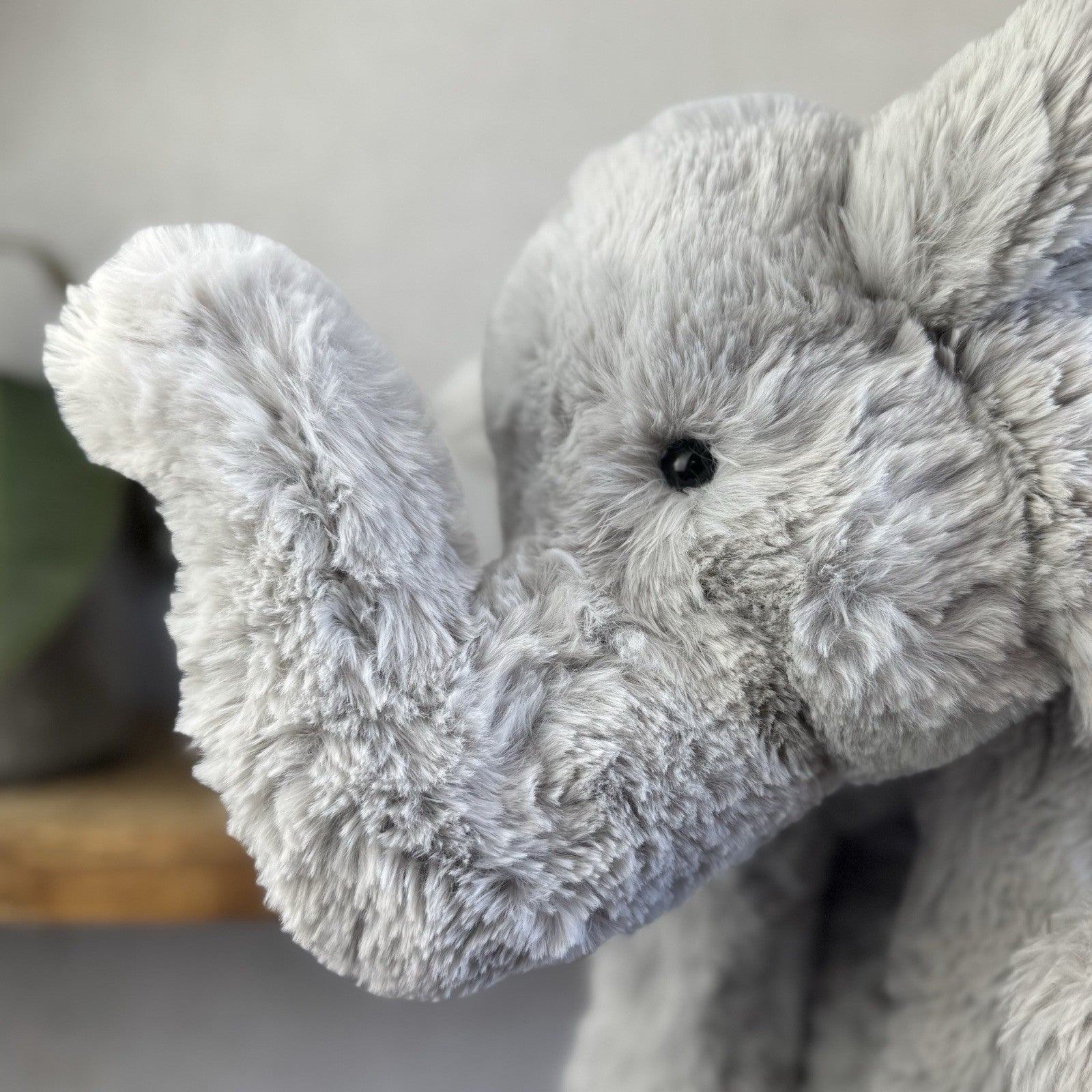 Jellycat Wanderlust Elly - Large Super Soft Floppy Elephant Jellycat Beanie 16”