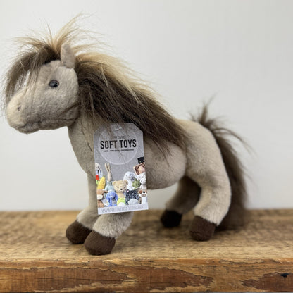 Douglas Soft Toy Horse/Pony - Retired Miniature Soft toy (#4557) 10"