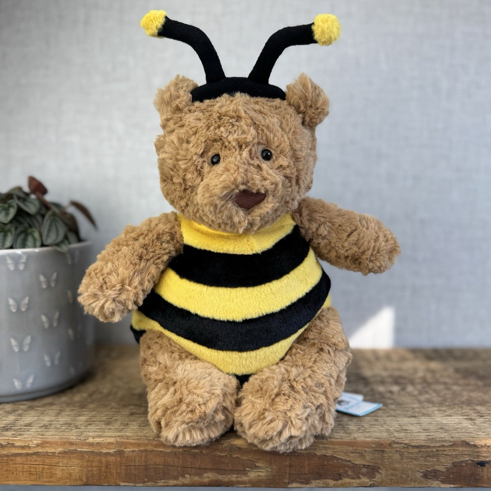 Bumblebee Bartholemew Bear Jellycat - New With Tags Bee Bear Soft Toy NWT 12"