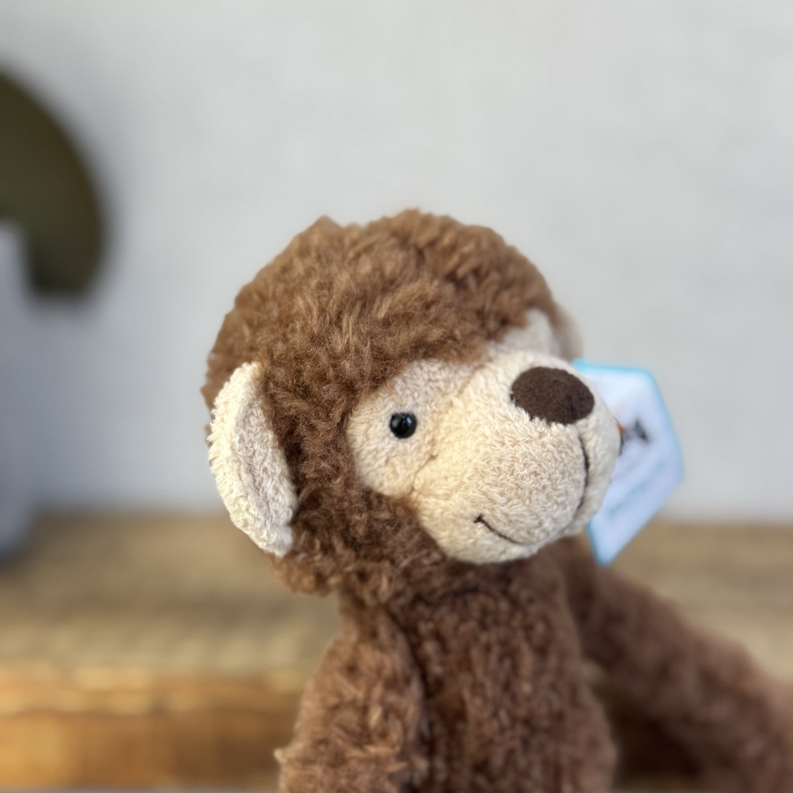 Jellycat Small Vintage Monkey - Brand New With Tags Rare 9"