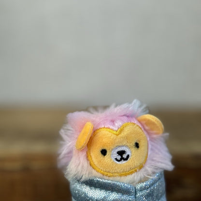 Squishmallow Squishville - Leonardo Lion Mini In Jacket (Multi Buy Discount)
