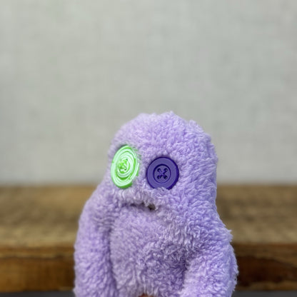 Fuggler Series 3 Sasquoosh Purple Mini Soft Toy Collectible (No tags) Retired