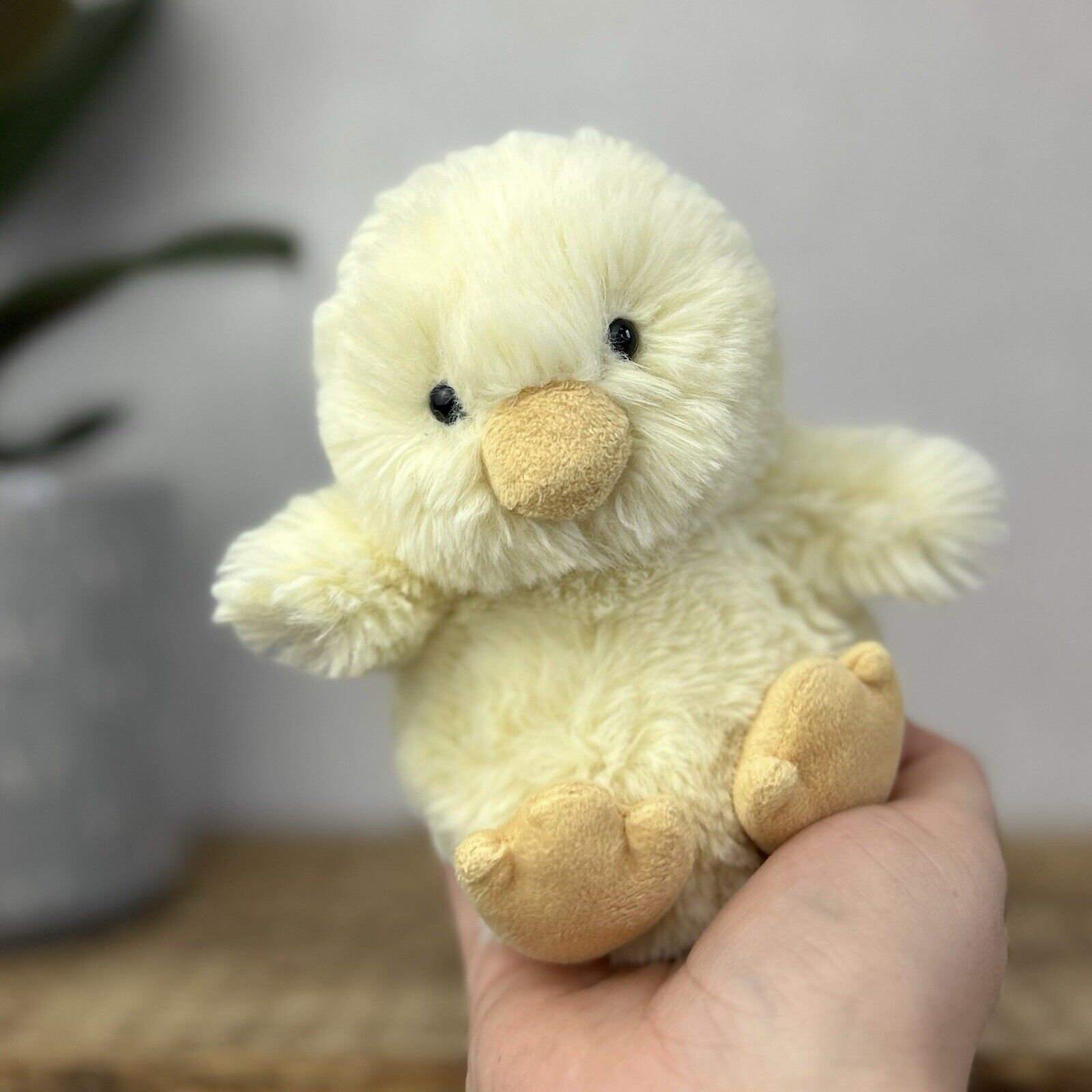 Jellycat Fluffster Yellow Chick - Small Fluffy Chick - Retired Rare 5” (2)