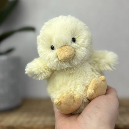 Jellycat Fluffster Yellow Chick - Small Fluffy Chick - Retired Rare 5” (2)