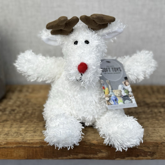 The Little White Company White Beanie Reindeer - Toastie Reindeer (Jellycat)