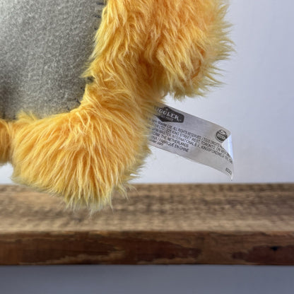 Fuggler Awkward Bear Yellow Fur Soft Toy 12’ Plush - Retired Rare Cuddly