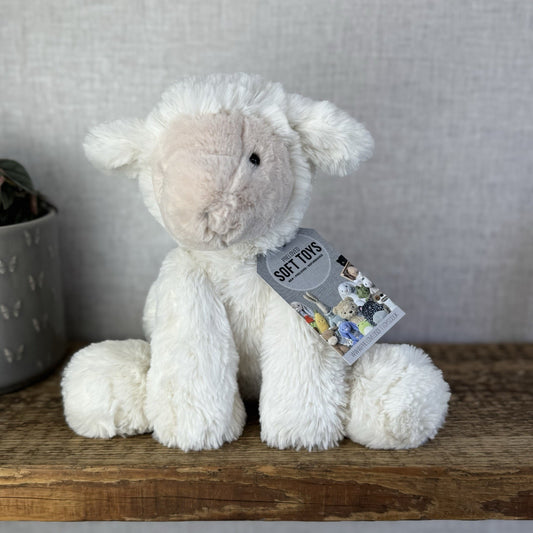 Jellycat Smudge Lamb - Medium Lamb Floppy Soft Toy Retired Cream/Off White Sheep