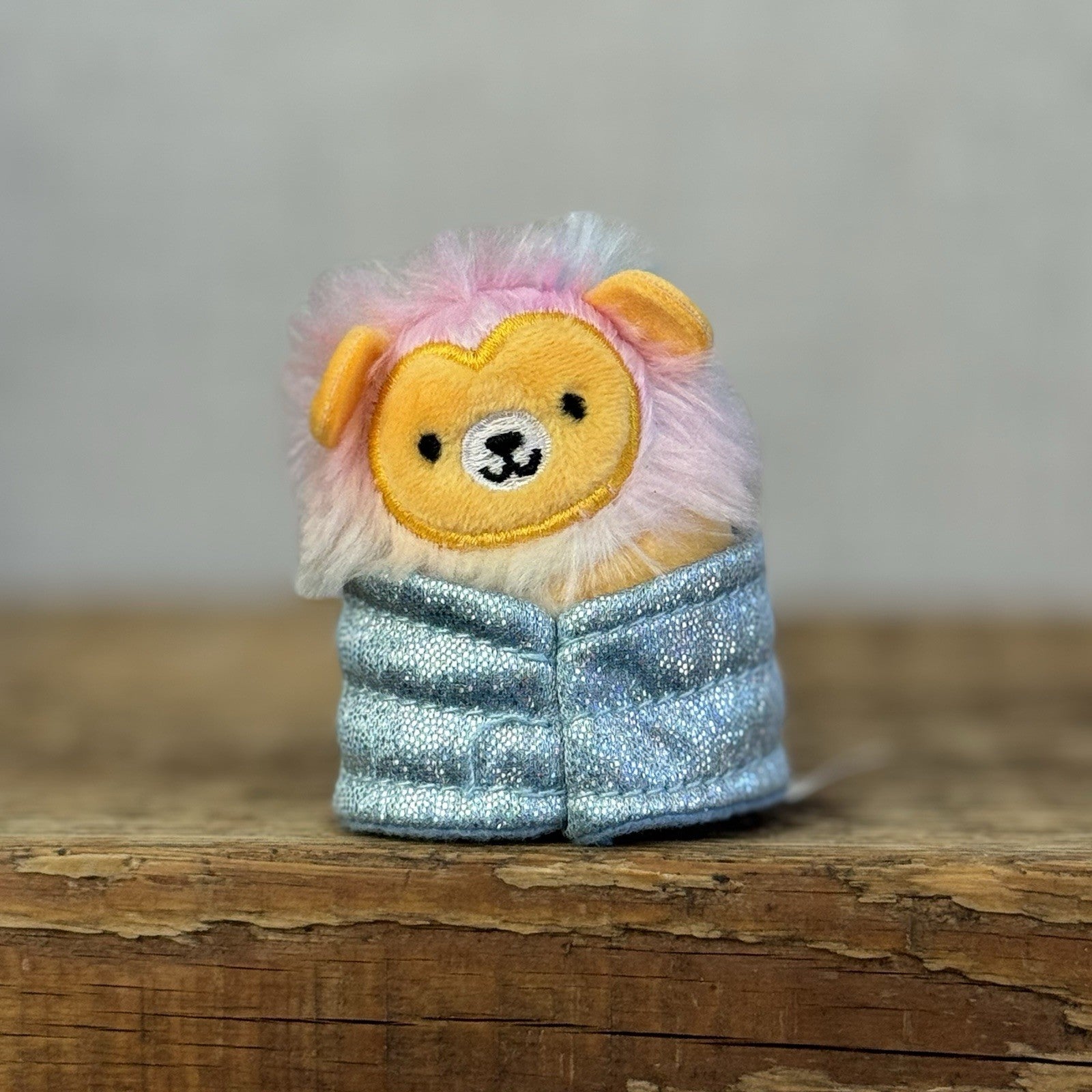 Squishmallow Squishville - Leonardo Lion Mini In Jacket (Multi Buy Discount)