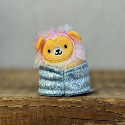 Squishmallow Squishville - Leonardo Lion Mini In Jacket (Multi Buy Discount)