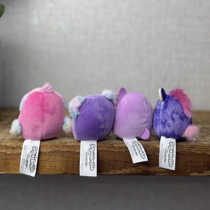 Squishmallow Squishville - Purple Mix - Renate, Abilene, Holly & Helena 2” Tiny