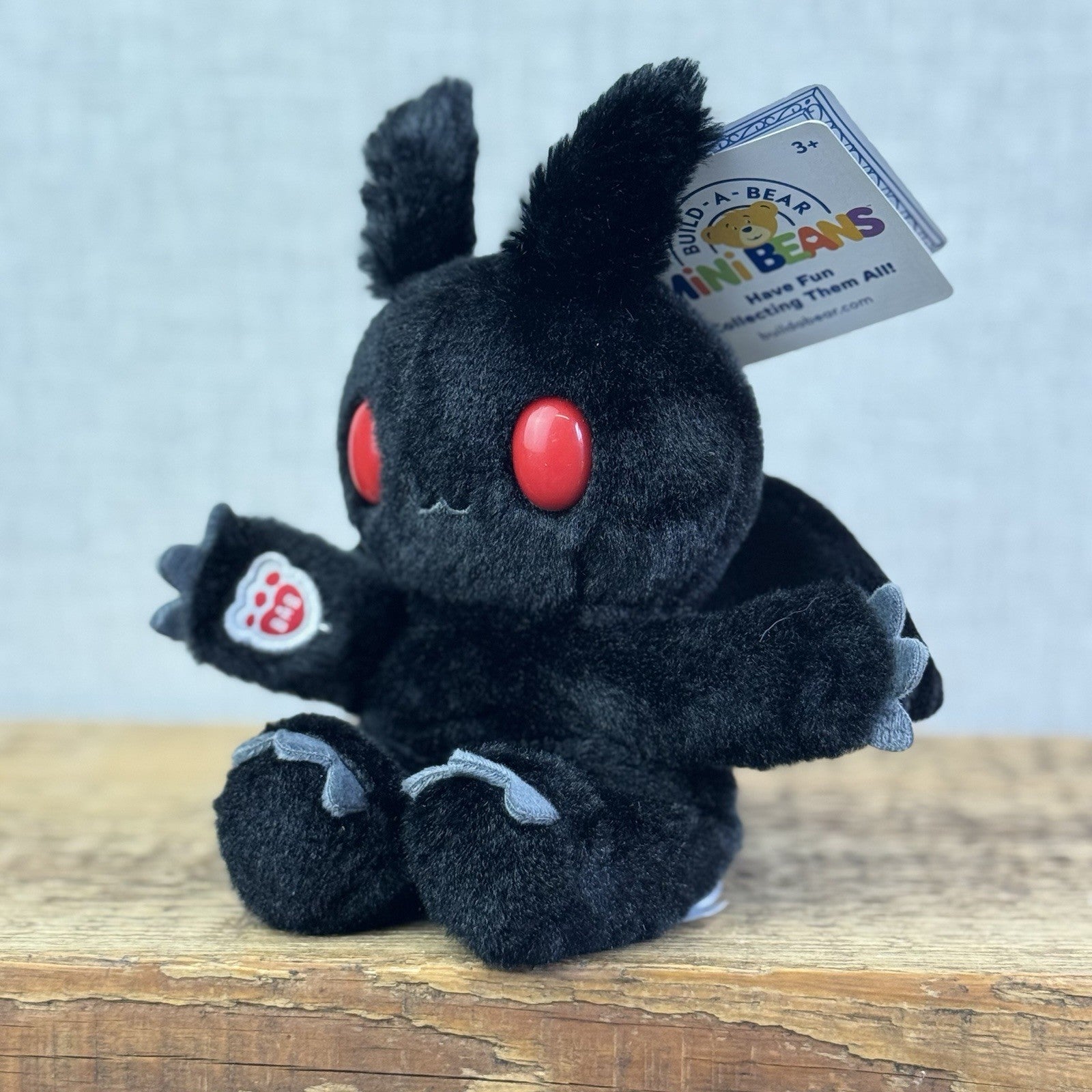 Build A Bear Mothman Mini Beans  - Small Beanbag BAB NWT 7"