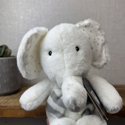 John Lewis (Jellycat Collab) My First Christmas Eelephant Soft Toy Beanie NWT 9"