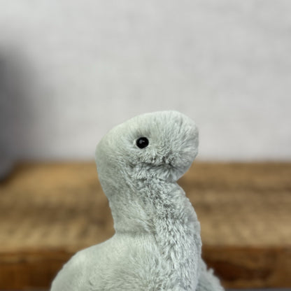 Jellycat Small Fossily Brontosaurus Soft Toy Tiny Dinosaur 5"