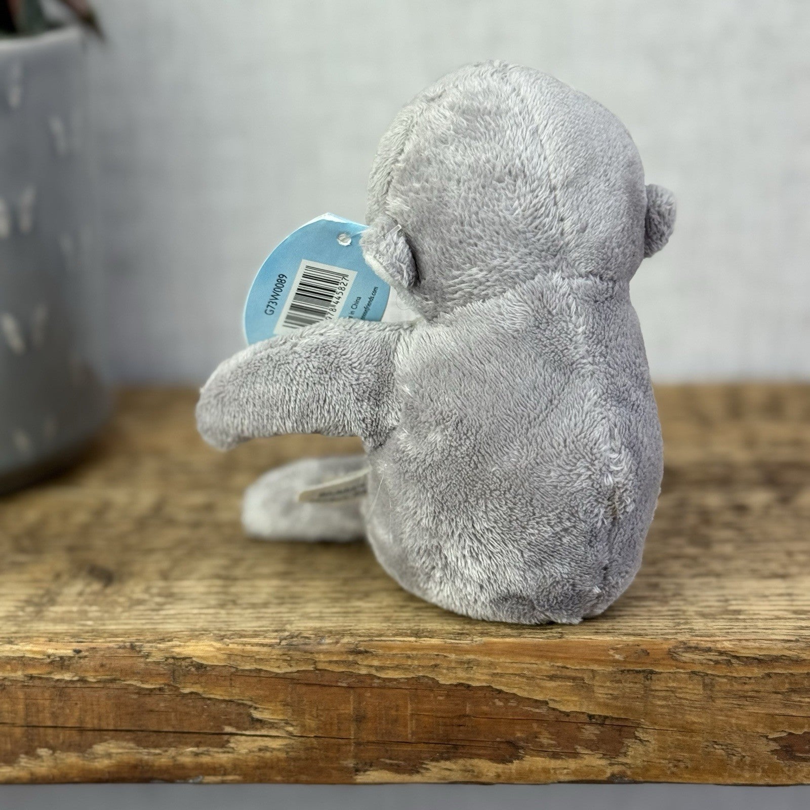 Blue Nose Friends Bubbler #56 - Mini Walrus Soft Toy Beanie Collectible 5"