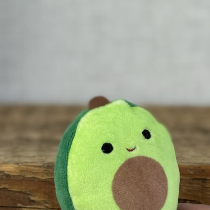 Squishmallow Squishville - Austin Avocado - Small Vegetable Soft Toy Plush 2"