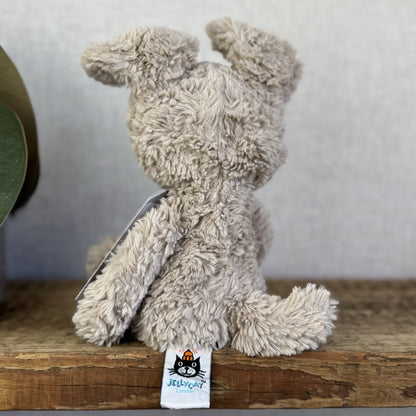 Jellycat Beige Iggle Squiggle Mumble Bunny Rabbit - Small Textured Beanie 10"