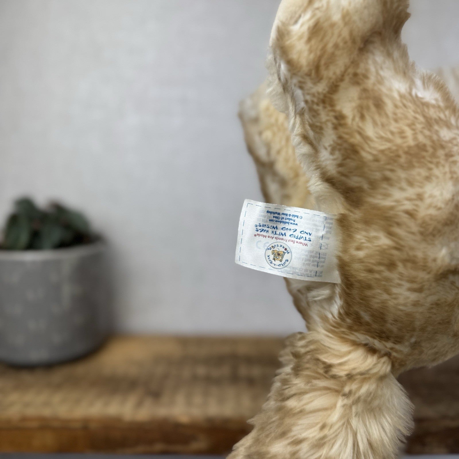 Build A Bear WWF Fennec Fox - New Without Tags Arctic Fox Soft Toy Bear 16"