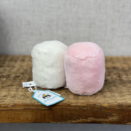 Jellycat Amusable Pink And White Marshmallow Mini Soft Toy Genuine BNWT 5"