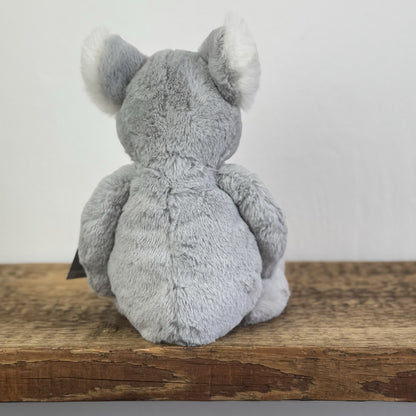 Jellycat Small Benji Koala - Small Super Soft Grey Koala Beanie Retired 11"
