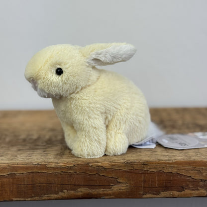 Jellycat Minilop Lemon Bunny - Small Lop Ear Bunny Yellow Retired 5"