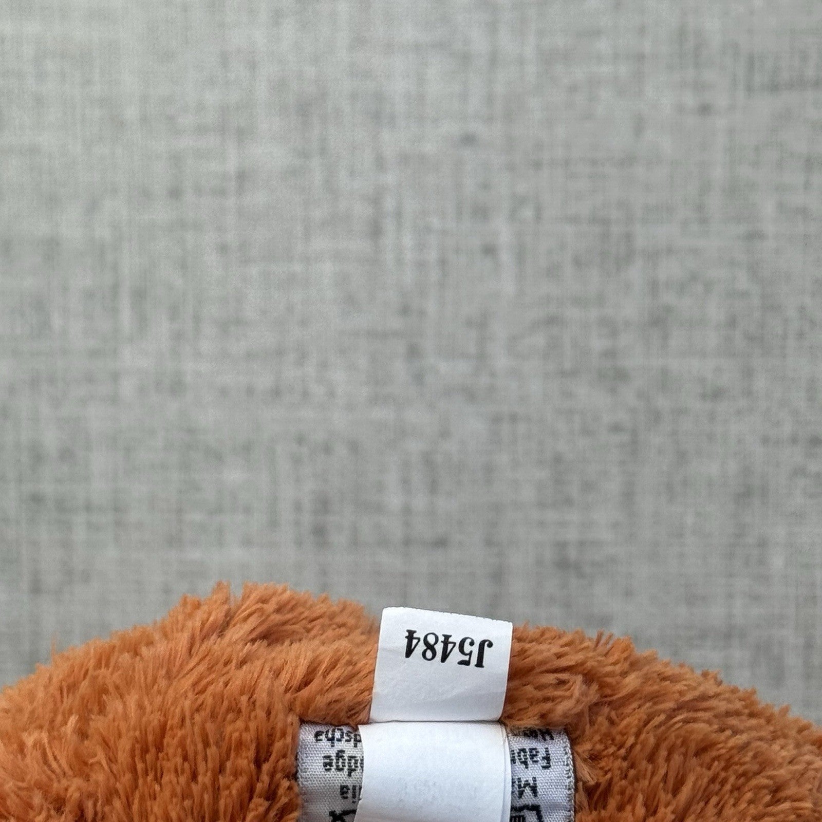 Jellycat Peanut Fox - Medium Peanut Scruffy Small Chubby Red Fox Beanie 12"