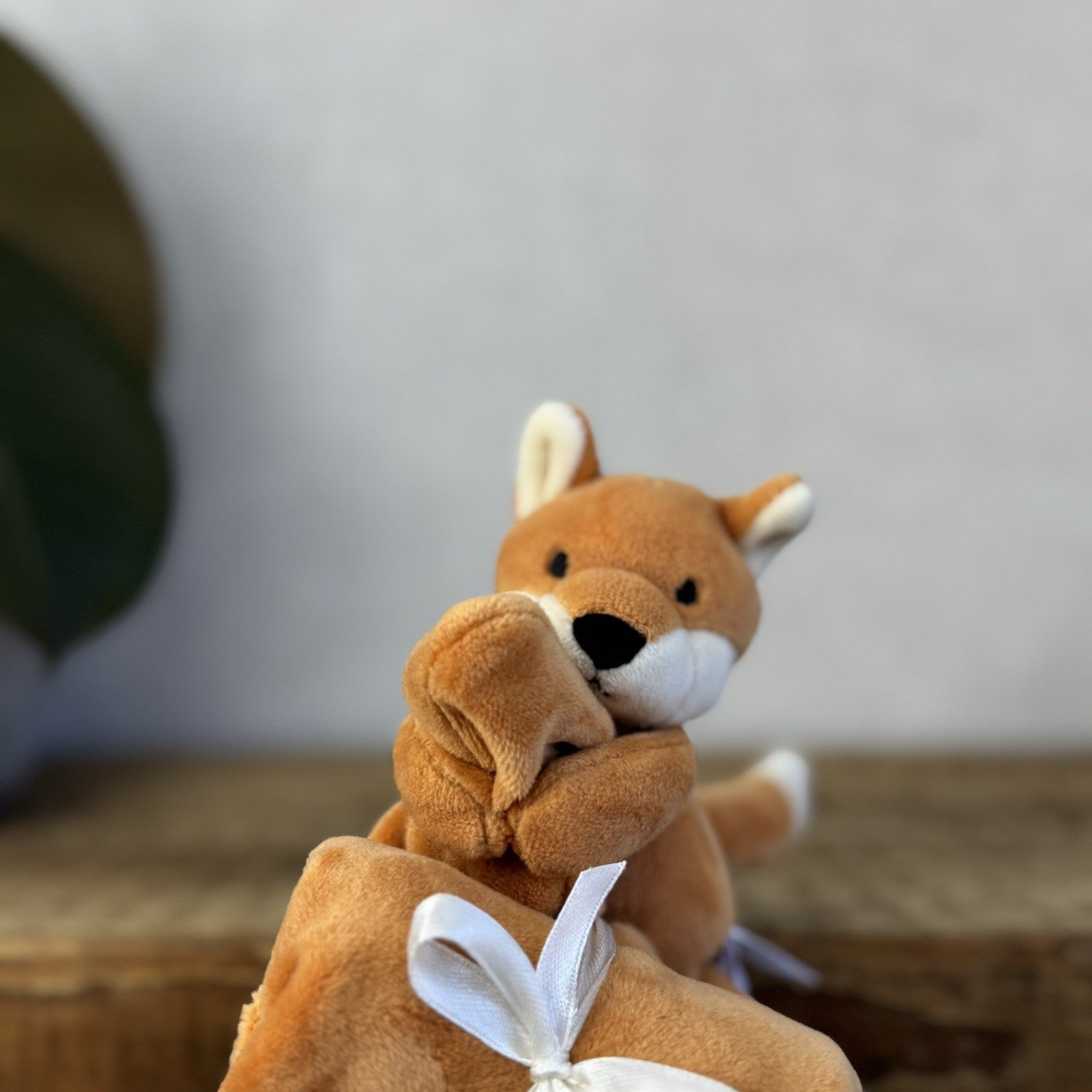 Jellycat My First Fox Soother - Orange Velour Fox Comfort Blanket Neutral (#2)