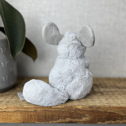Jellycat Misty Chinchilla - Silver Grey Small Chinchilla Beanie Retired 6” (#2)
