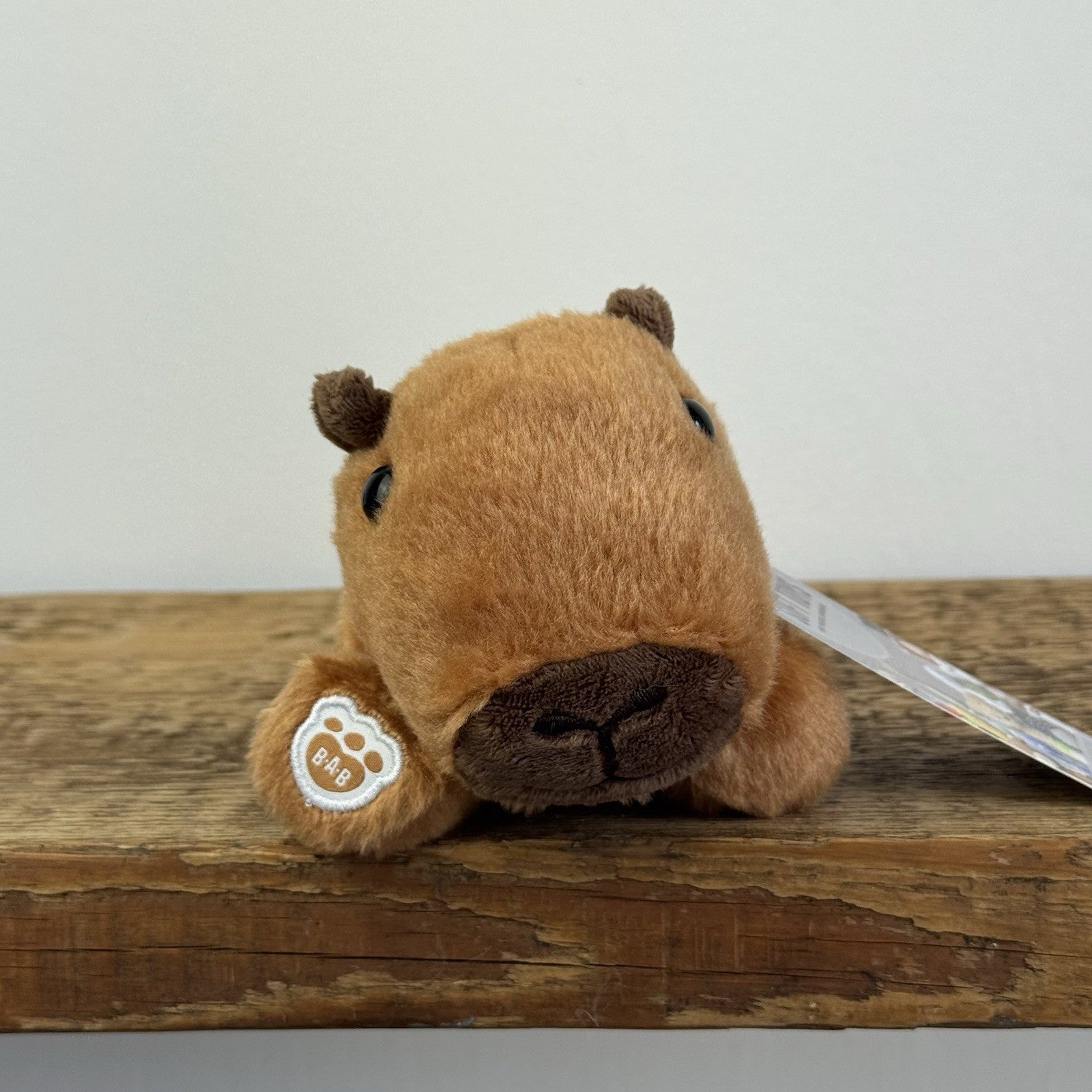 Build A Bear Mini Beans - Cabybara Mini Beanie Plush Toy 5"