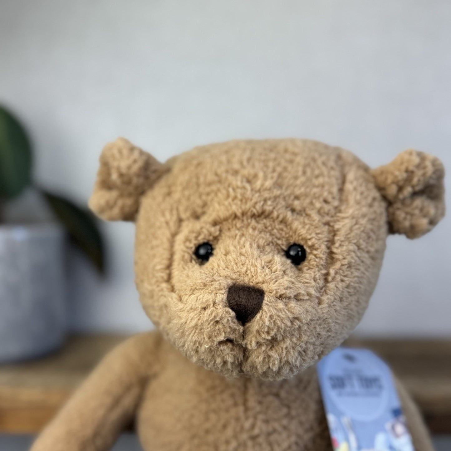 Barbara Bukowski Teddy Bear - Julian Lionheart Yellow Gold Beanie Bear Retired