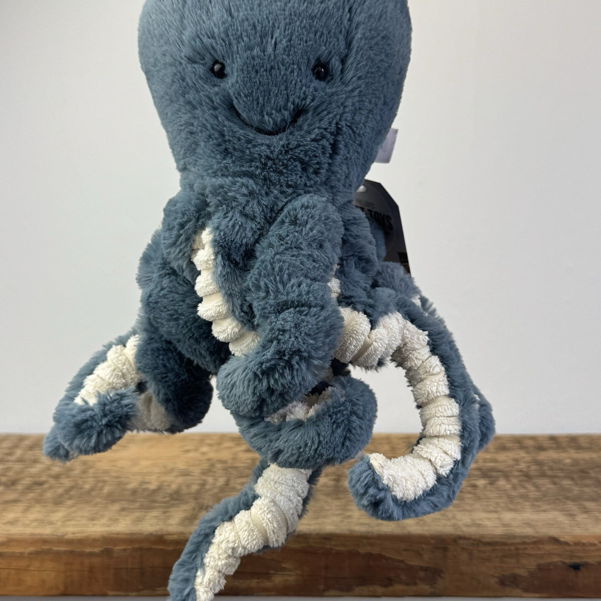 Jellycat Little Storm Octopus - Retired Small Dark Blue/Teal Octopus Soft Toy 8”