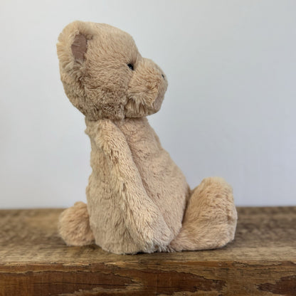 Jellycat Bashful Honey Bear - Medium Bashful Bear Light Brown Bear 12"