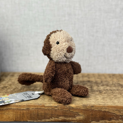 Jellycat Custom Made - Tiny Nugget Monkey (From soother) Mini Beanbag Monkey 5”