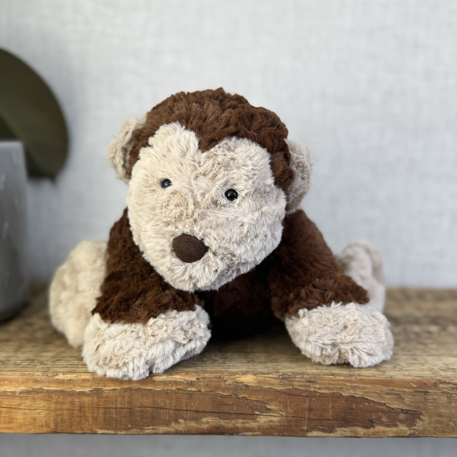 Jellycat Small Rollo Monkey - Retired Monkey Collectible Beanie Plush Toy 9"
