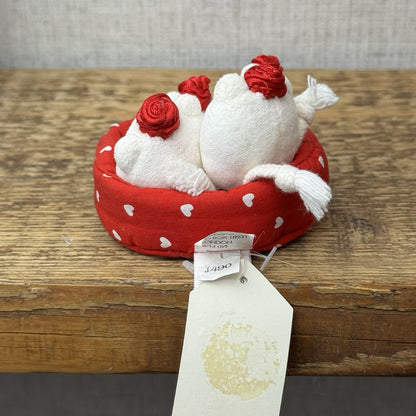 Jellycat Nesting Kitty Beans - Vintage Jellycat (Repaired, Partial Tag) Mini 3”