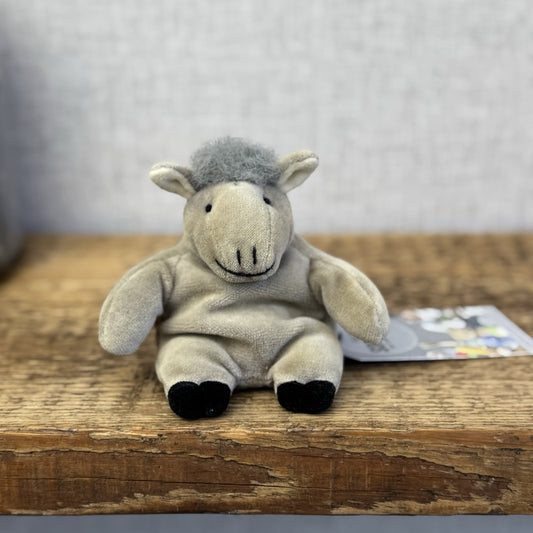 Manhattan Toy Company Farmyard Donkey Beanie Mini Vintage Donkey (Old Jellycat)