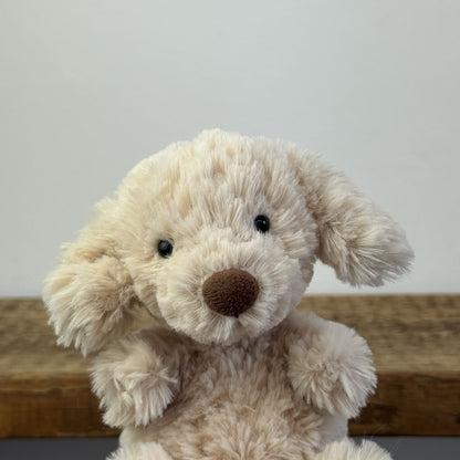 Jellycat Yummy Puppy - First Release - Golden Tiny Beanie Dog Rare 6"